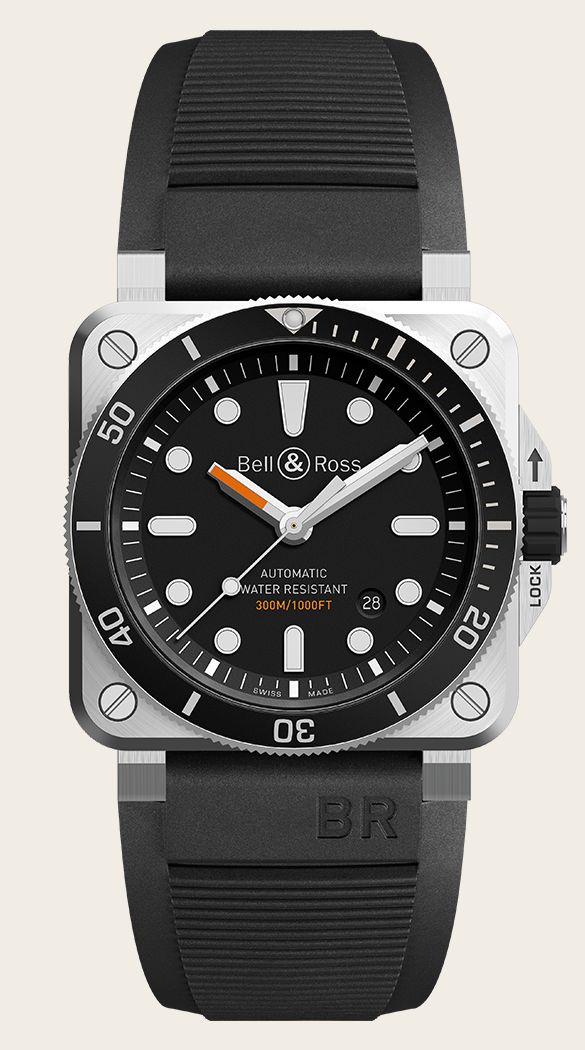 Bell & Ross BR 03-92 Diver Stainless Steel / Black