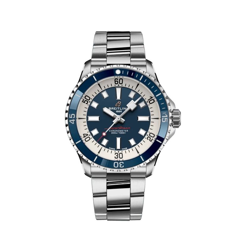 Breitling SuperOcean Automatic 42 Stainless Steel / Blue / Bracelet