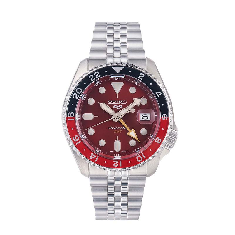 Seiko 5 Sports SKX GMT Passion Red LE