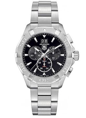 TAG Heuer Aquaracer 300M Quartz Chronograph 43 Stainless Steel / Black / Bracelet