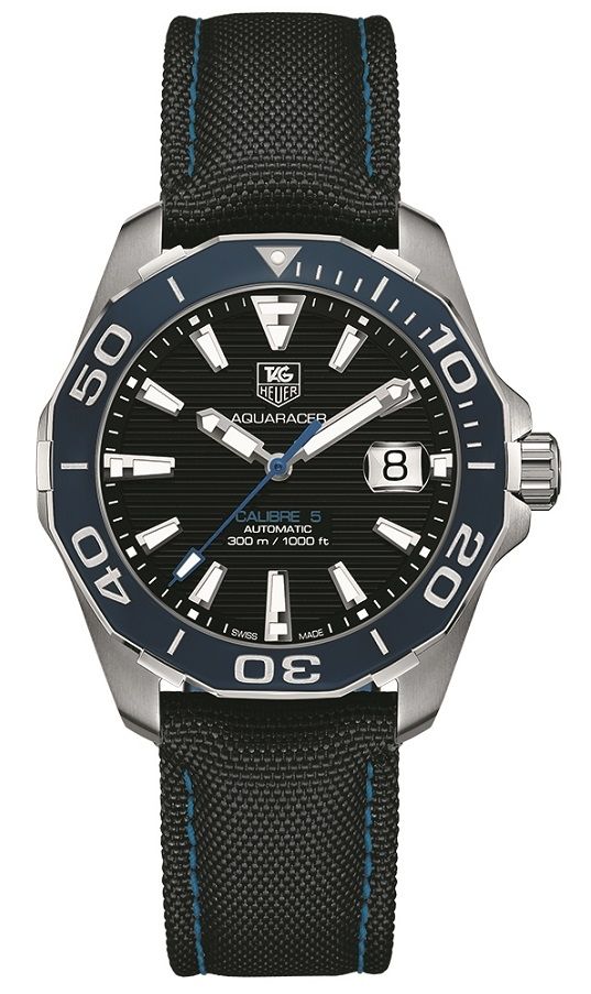 TAG Heuer Aquaracer 300M Calibre 5 41 Stainless Steel / Blue / Nylon