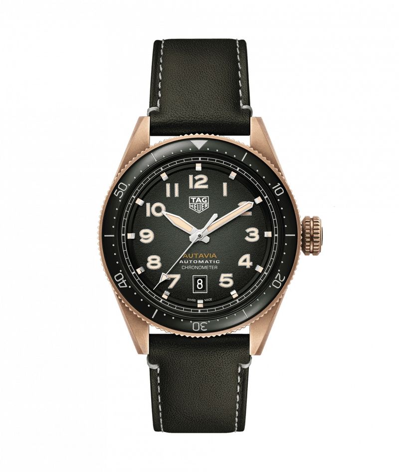TAG Heuer Autavia Calibre 5 Bronze / Green