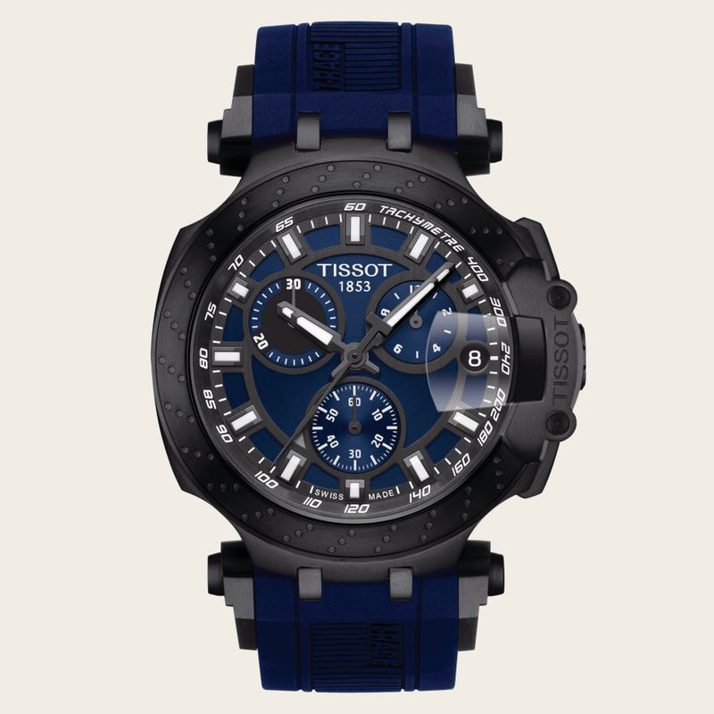 Tissot T-Race Chronograph PVD / Blue